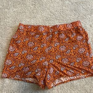 Madewell Paisley Print Shorts